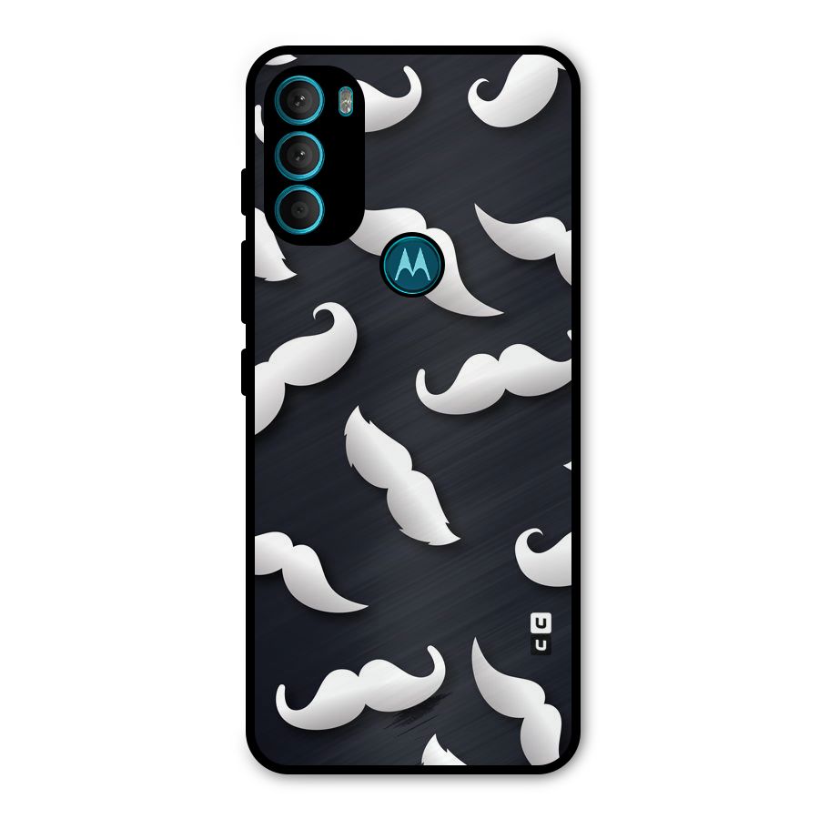 No Shave Metal Back Case for Moto G71 5G