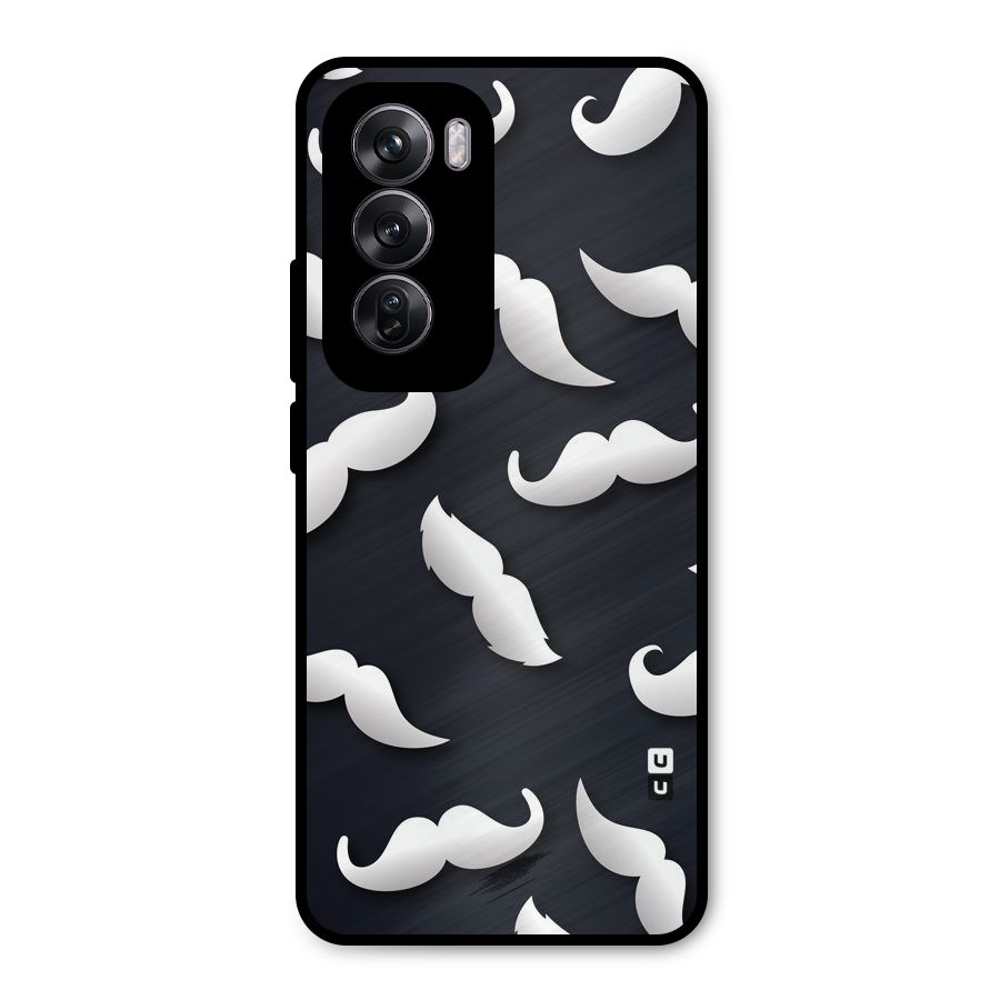 No Shave Metal Back Case for Oppo Reno12 Pro