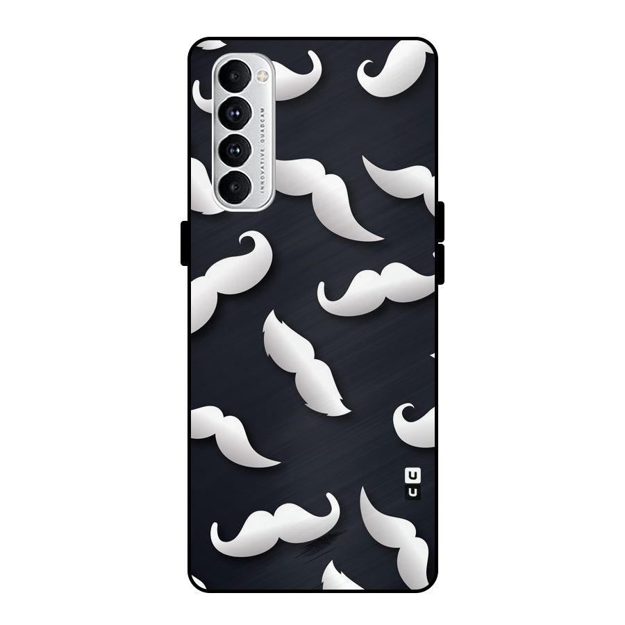 No Shave Metal Back Case for Oppo Reno4 Pro