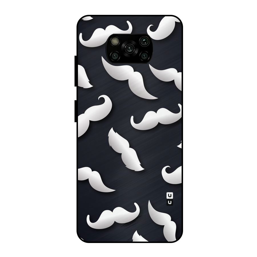 No Shave Metal Back Case for Poco X3