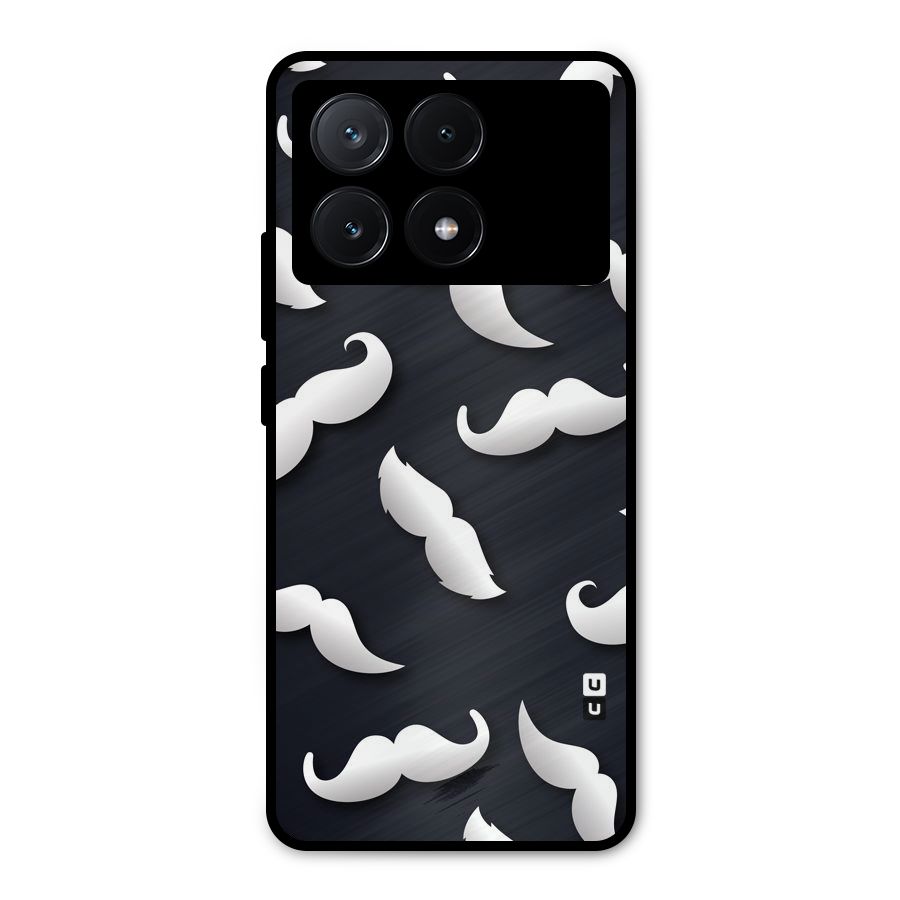 No Shave Metal Back Case for Poco X6 Pro