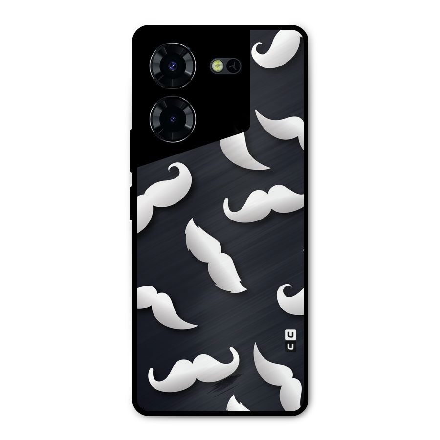 No Shave Metal Back Case for Tecno Pova 5 Pro 5G