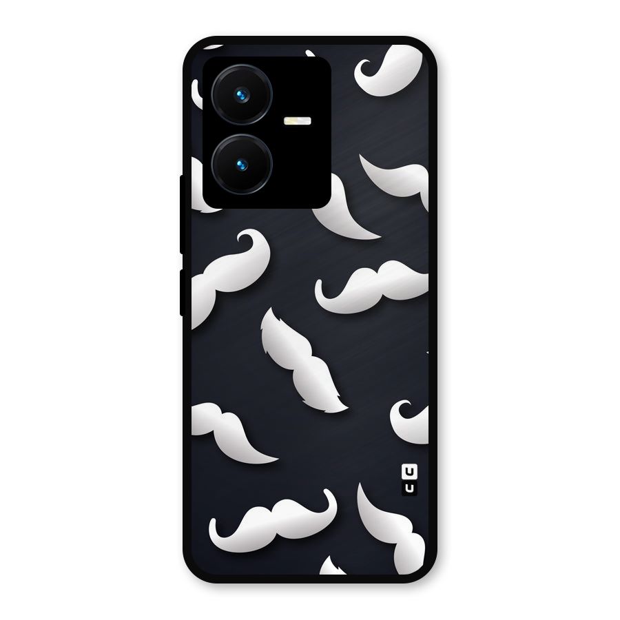 No Shave Metal Back Case for Vivo Y22s