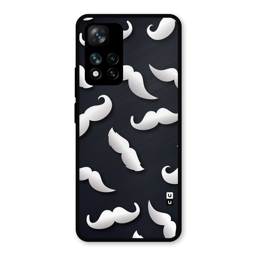 No Shave Metal Back Case for Xiaomi 11i Hypercharge 5G