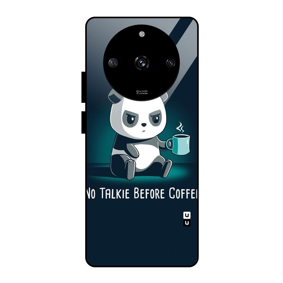 No Talkie Before Coffee Glass Back Case for Realme Narzo 60 5G