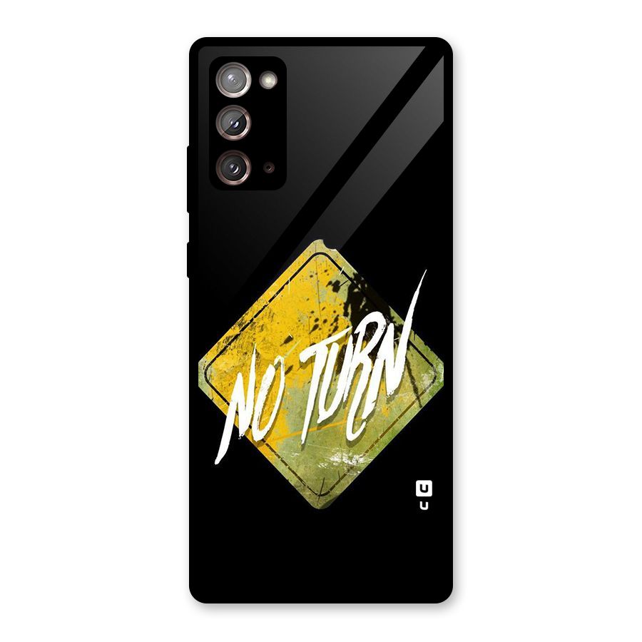 No Turn Glass Back Case for Galaxy Note 20