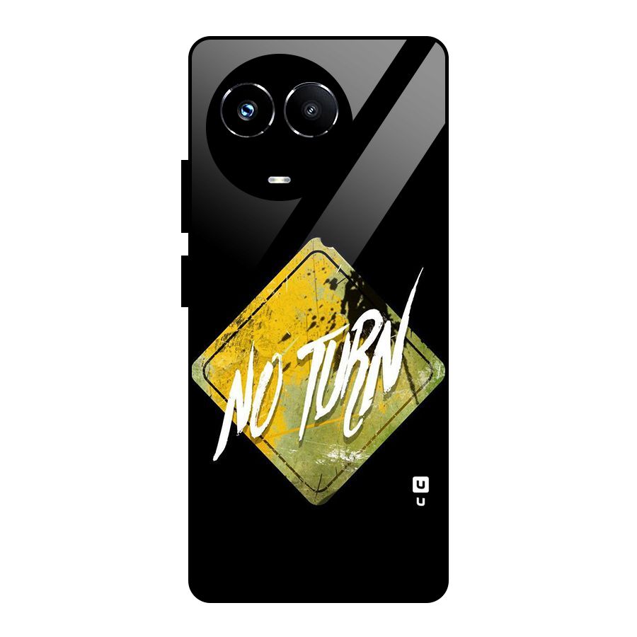 No Turn Glass Back Case for Realme Narzo 60X