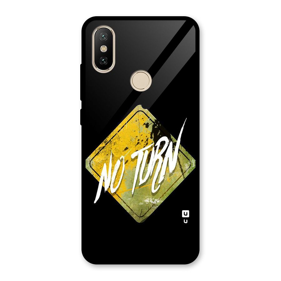 No Turn Glass Back Case for Redmi A2