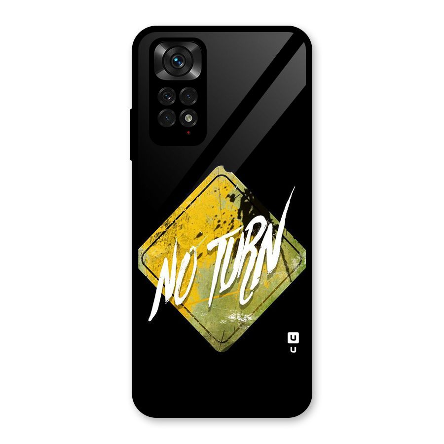 No Turn Glass Back Case for Redmi Note 11S