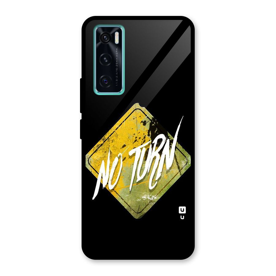 No Turn Glass Back Case for Vivo V20 SE