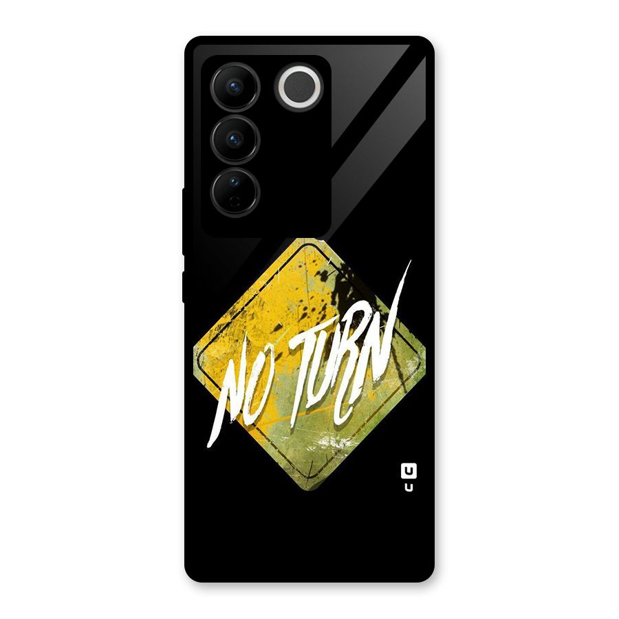 No Turn Glass Back Case for Vivo V27