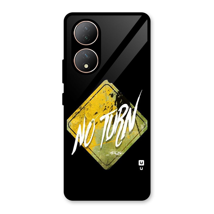 No Turn Glass Back Case for Vivo Y100A