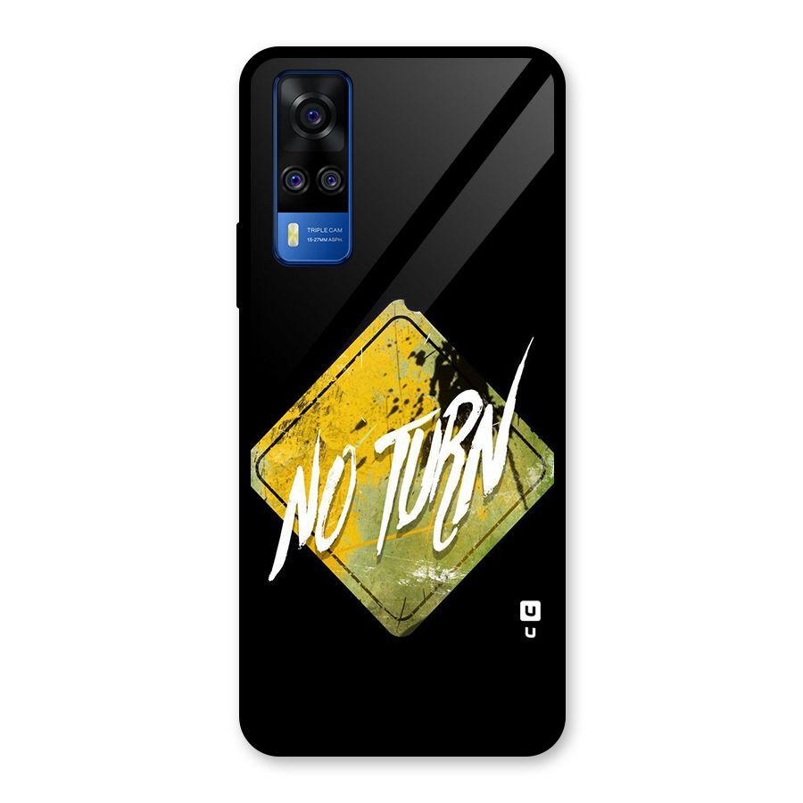 No Turn Glass Back Case for Vivo Y31