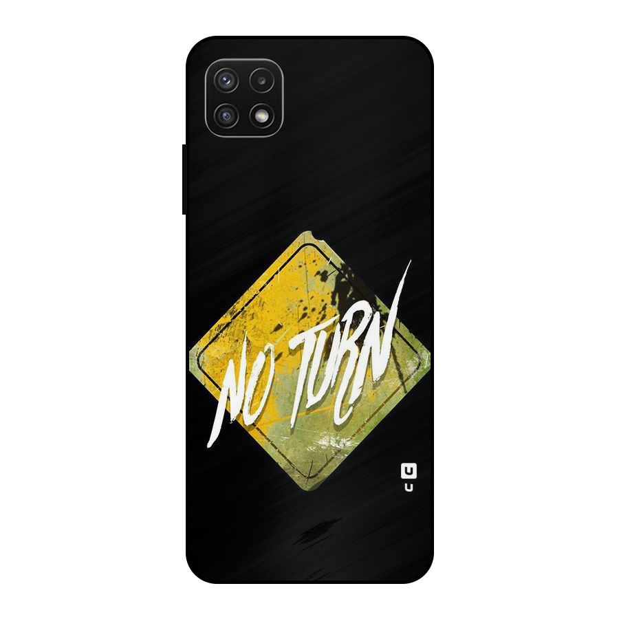 No Turn Metal Back Case for Galaxy A22 5G