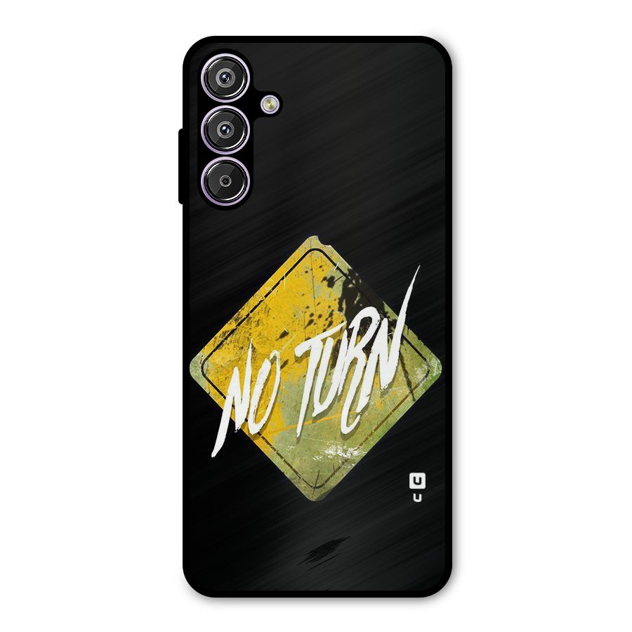 No Turn Metal Back Case for Galaxy F15