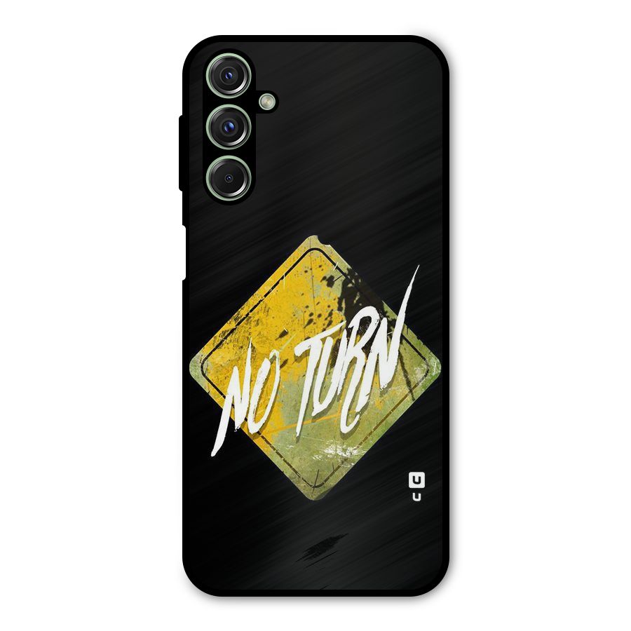 No Turn Metal Back Case for Galaxy F34