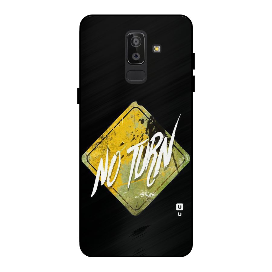 No Turn Metal Back Case for Galaxy J8