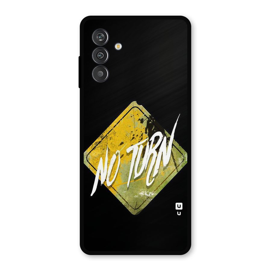 No Turn Metal Back Case for Galaxy M13