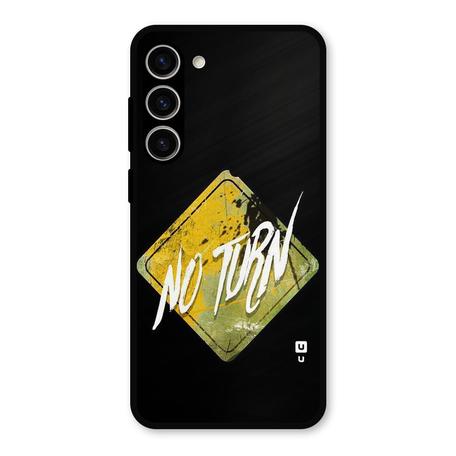 No Turn Metal Back Case for Galaxy S23 Plus