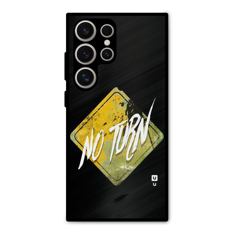 No Turn Metal Back Case for Galaxy S24 Ultra