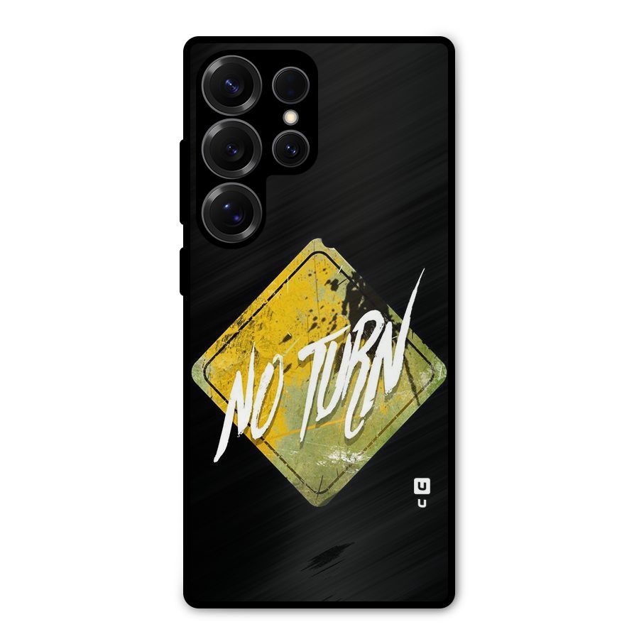 No Turn Metal Back Case for Galaxy S25 Ultra