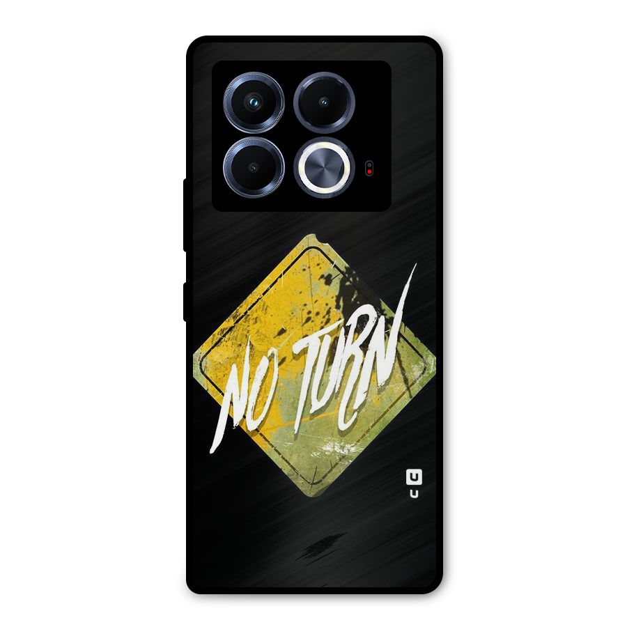 No Turn Metal Back Case for Infinix Note 40 5G