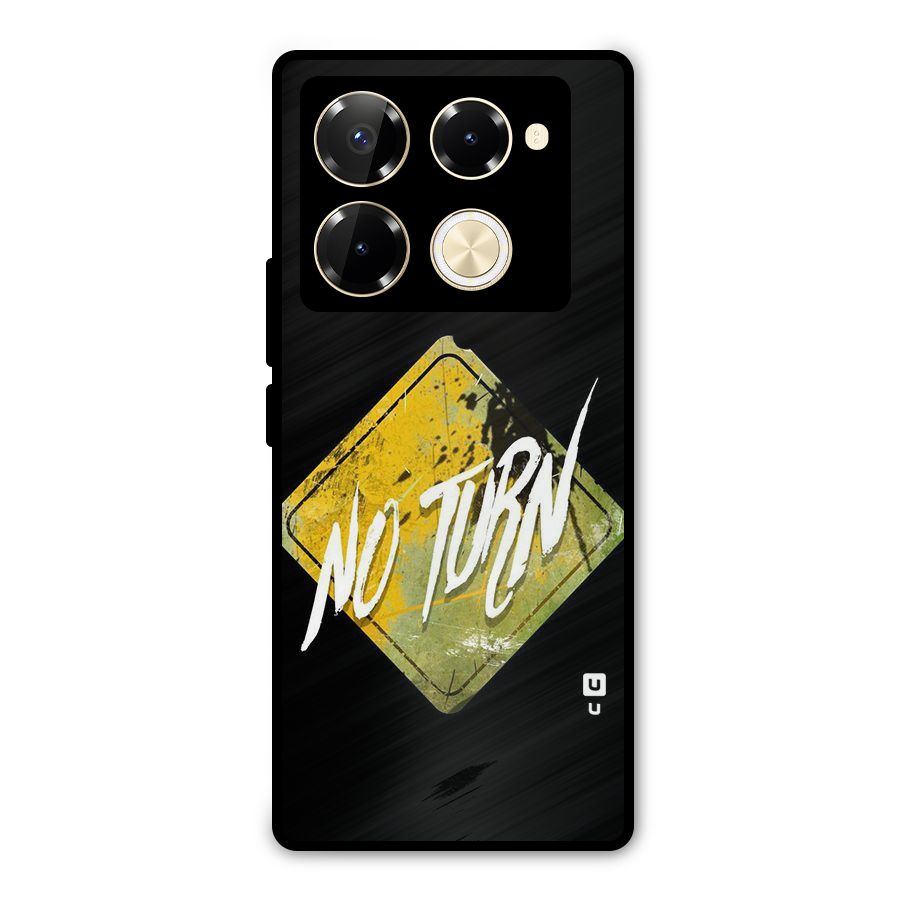 No Turn Metal Back Case for Infinix Note 40 Pro