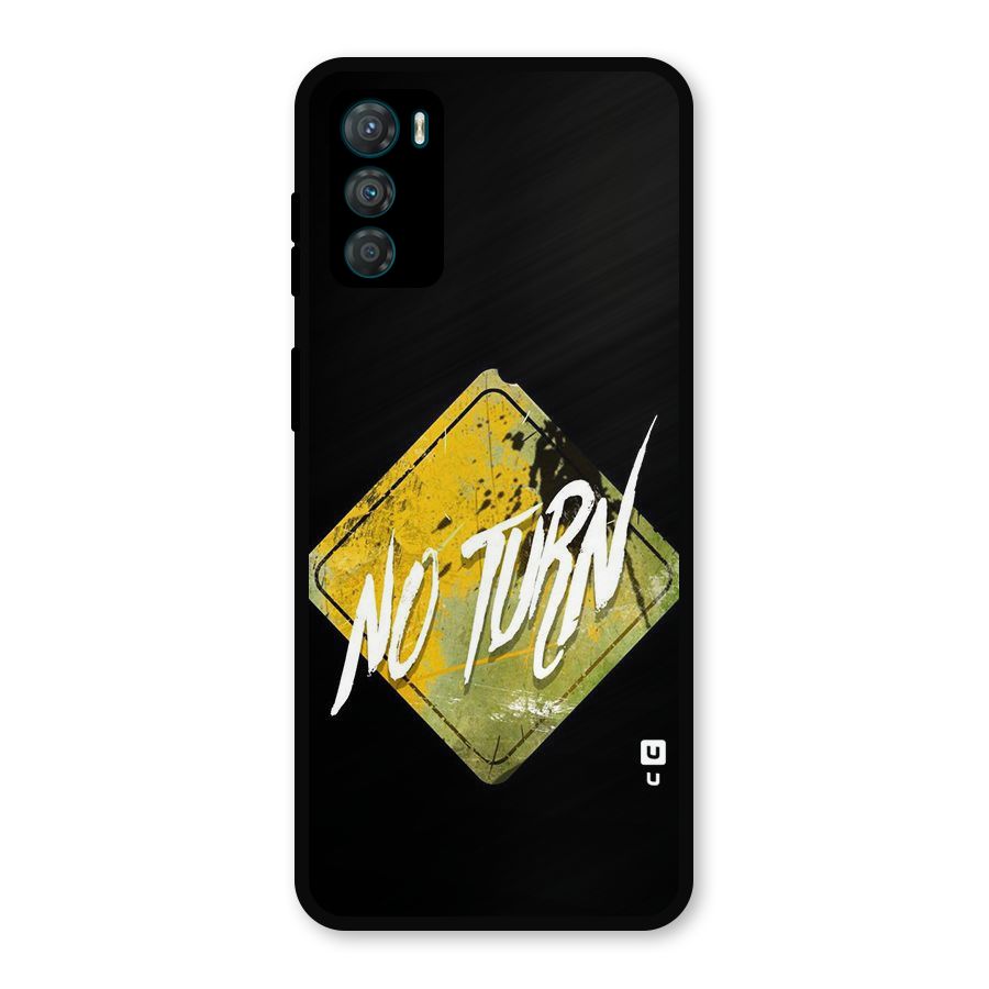 No Turn Metal Back Case for Moto G42