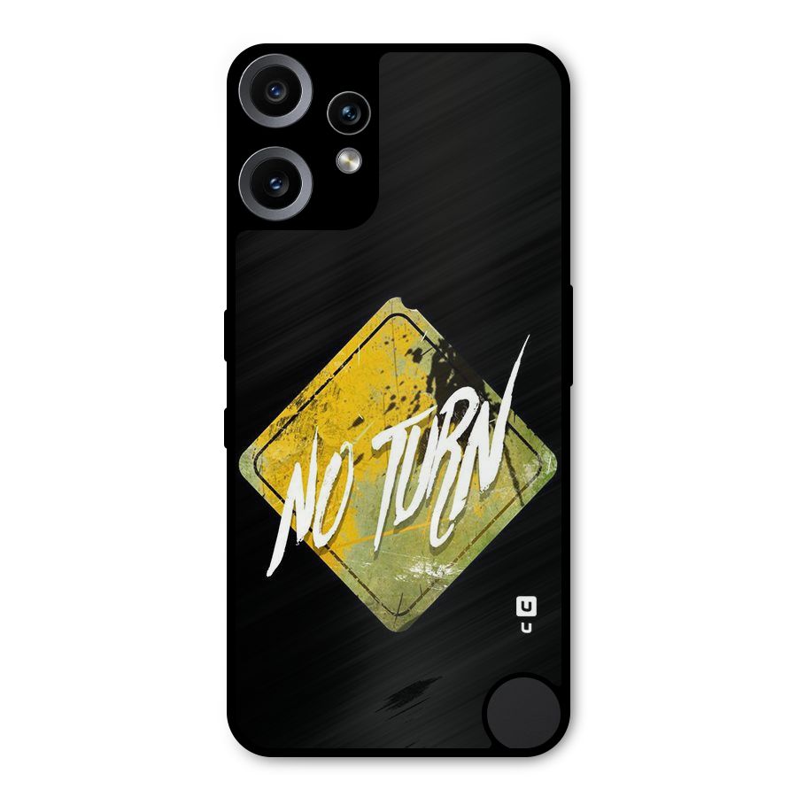 No Turn Metal Back Case for Nothing CMF Phone 2 Pro