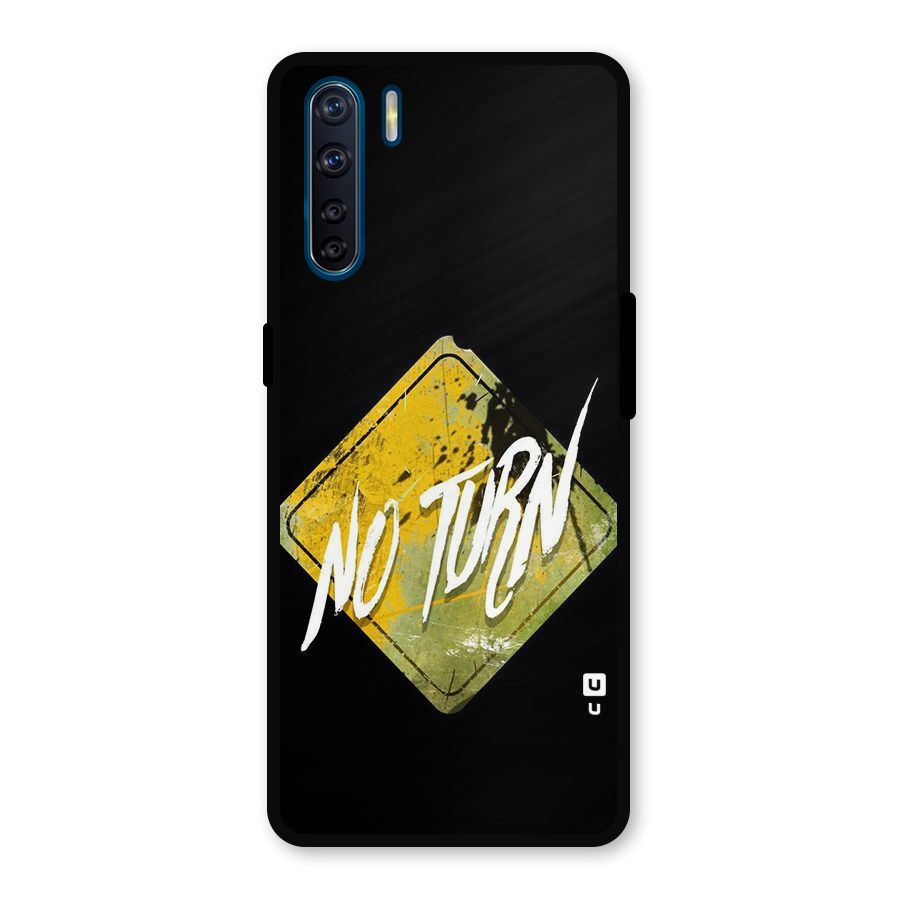 No Turn Metal Back Case for Oppo F15