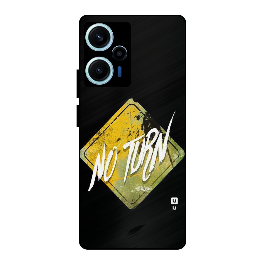 No Turn Metal Back Case for Poco F5