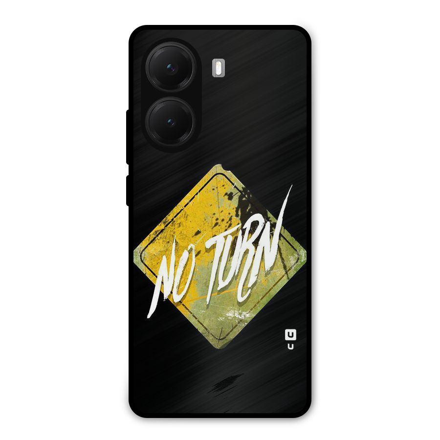 No Turn Metal Back Case for Poco X7 Pro