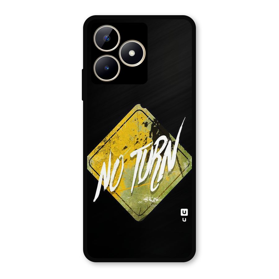 No Turn Metal Back Case for Realme C53