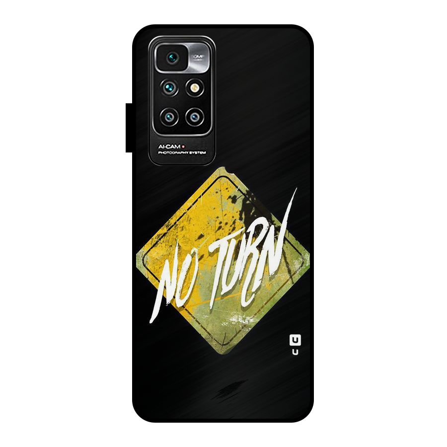 No Turn Metal Back Case for Redmi 10 Prime