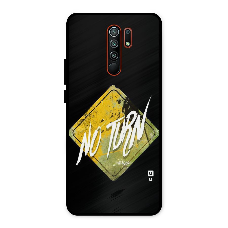 No Turn Metal Back Case for Redmi 9 Prime