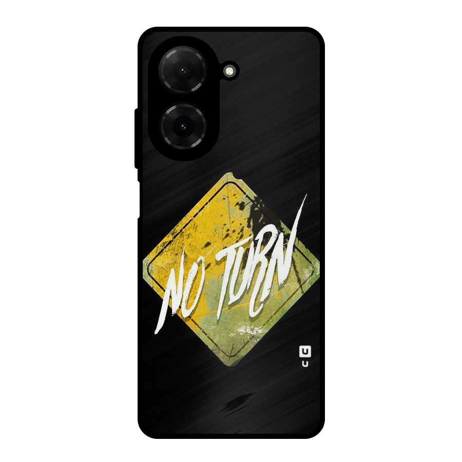 No Turn Metal Back Case for Redmi A5 4G