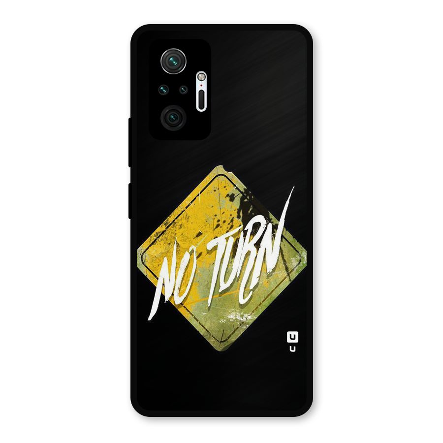 No Turn Metal Back Case for Redmi Note 10 Pro