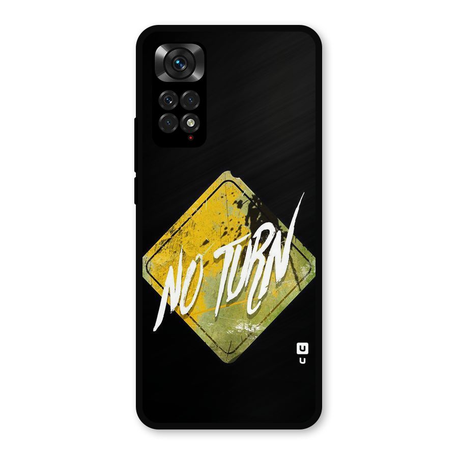 No Turn Metal Back Case for Redmi Note 11s