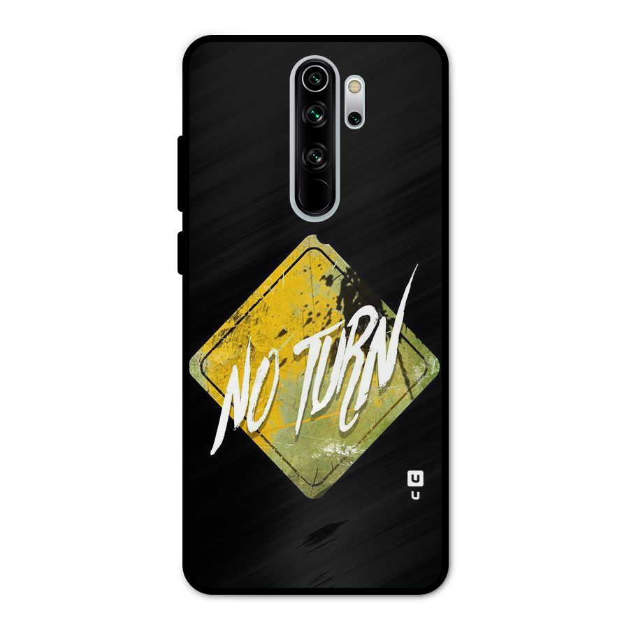 No Turn Metal Back Case for Redmi Note 8 Pro