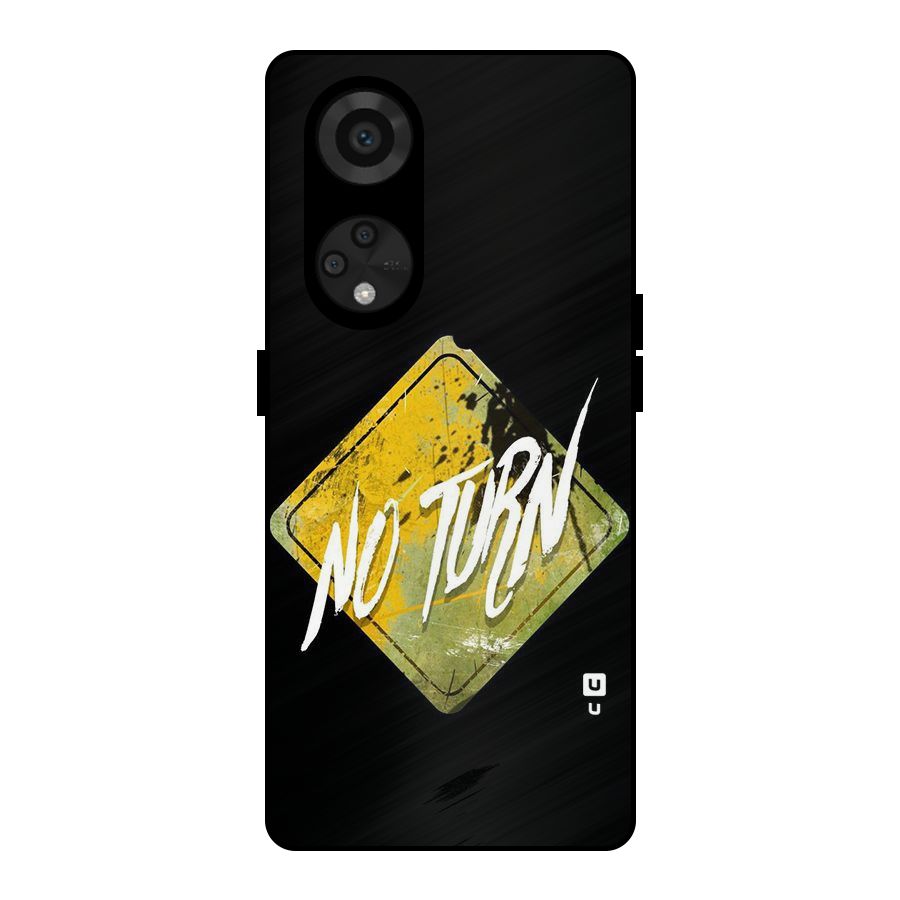 No Turn Metal Back Case for Reno8 T 5G