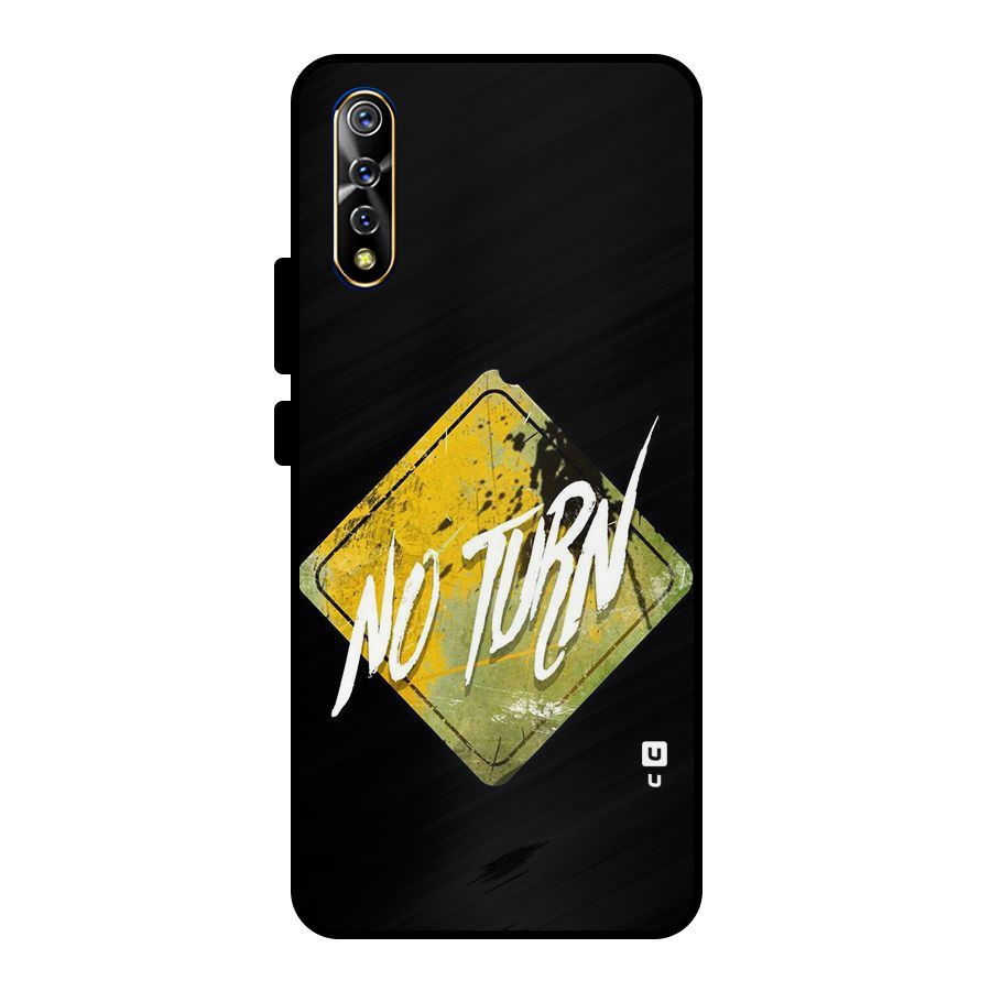 No Turn Metal Back Case for Vivo S1