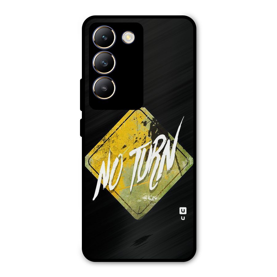 No Turn Metal Back Case for Vivo T3 5G