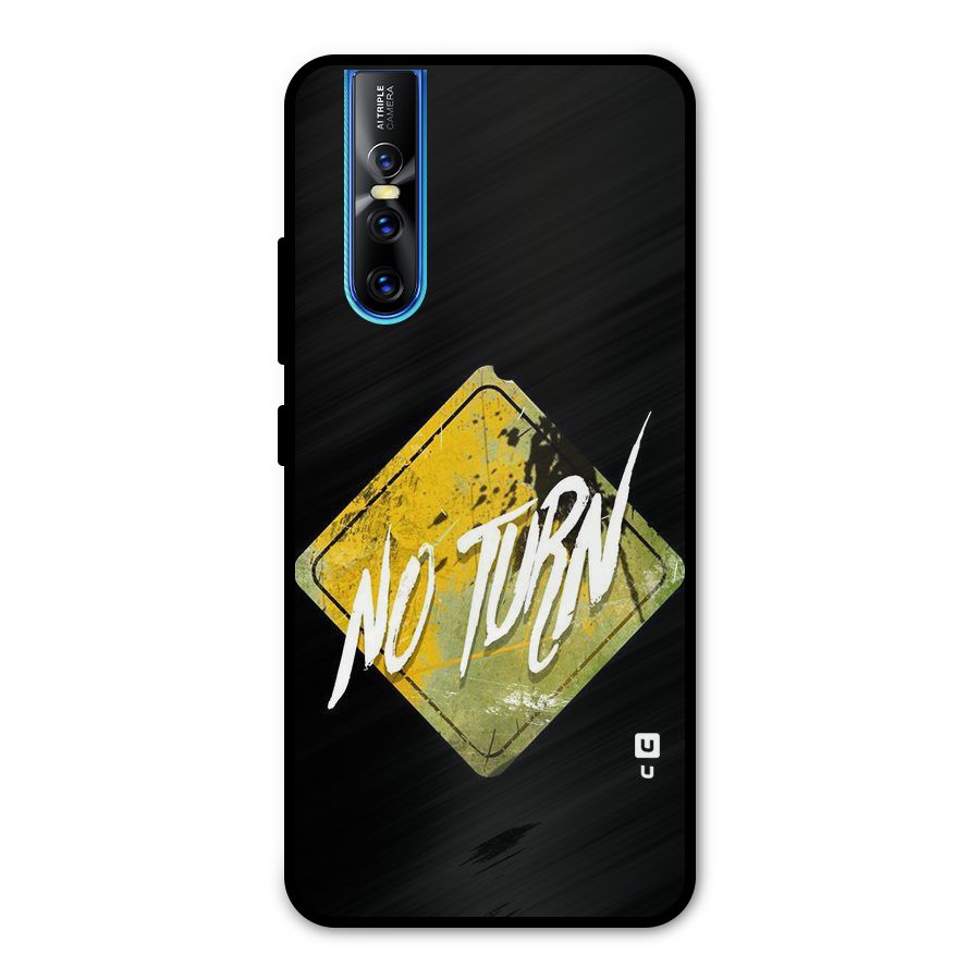 No Turn Metal Back Case for Vivo V15 Pro