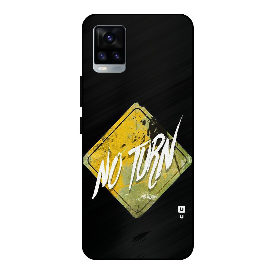 No Turn Metal Back Case for Vivo V20 2021