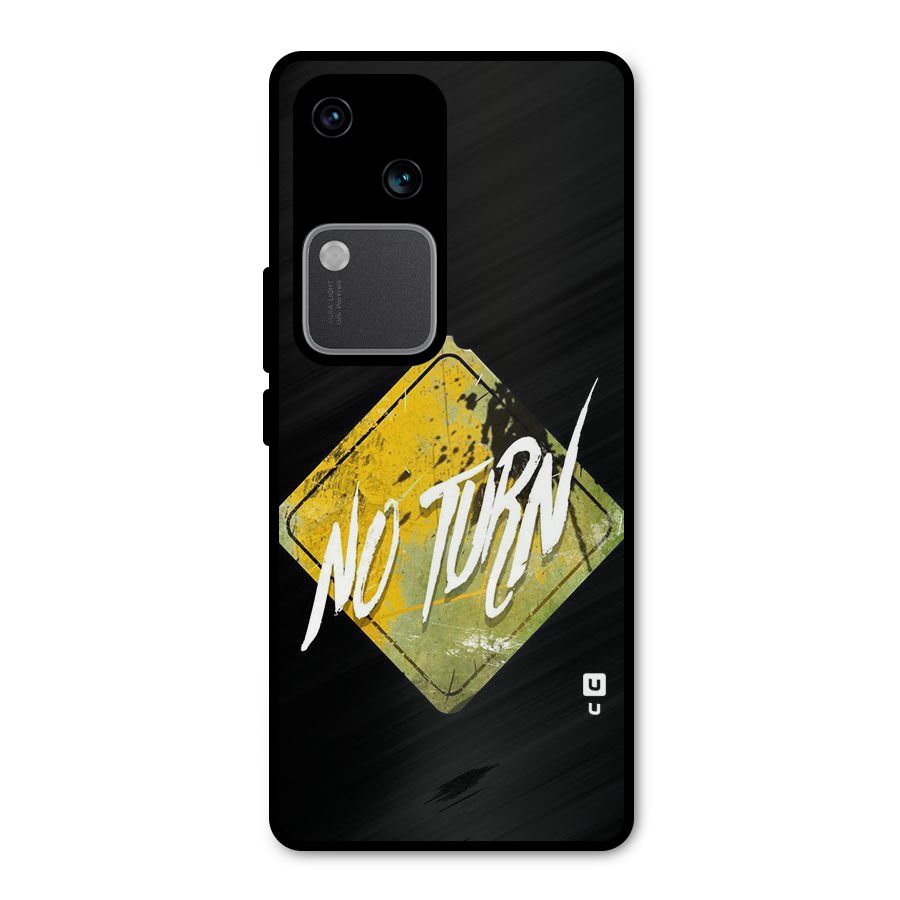No Turn Metal Back Case for Vivo V30