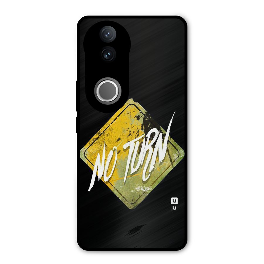 No Turn Metal Back Case for Vivo V50e