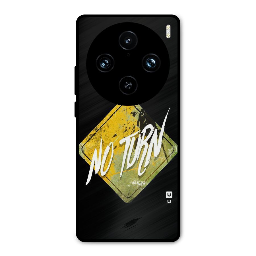 No Turn Metal Back Case for Vivo X100 Pro