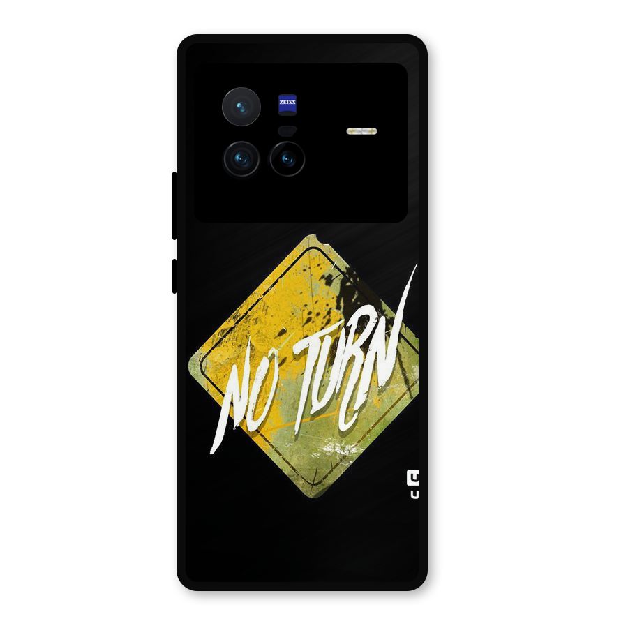 No Turn Metal Back Case for Vivo X80