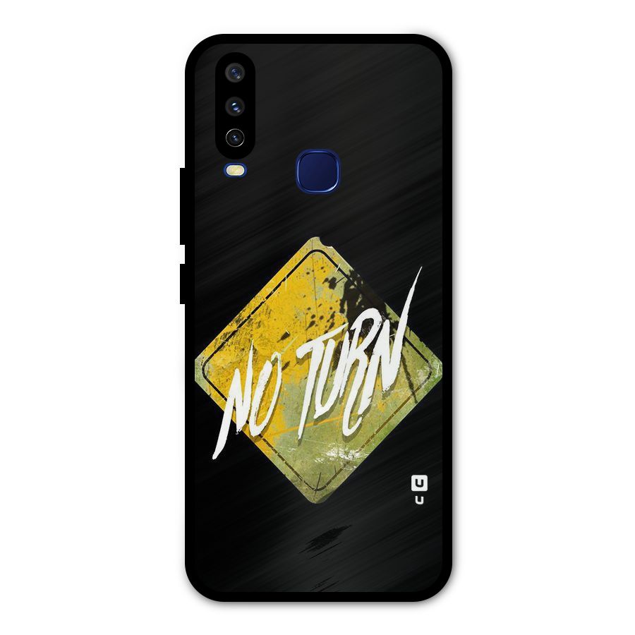 No Turn Metal Back Case for Vivo Y15