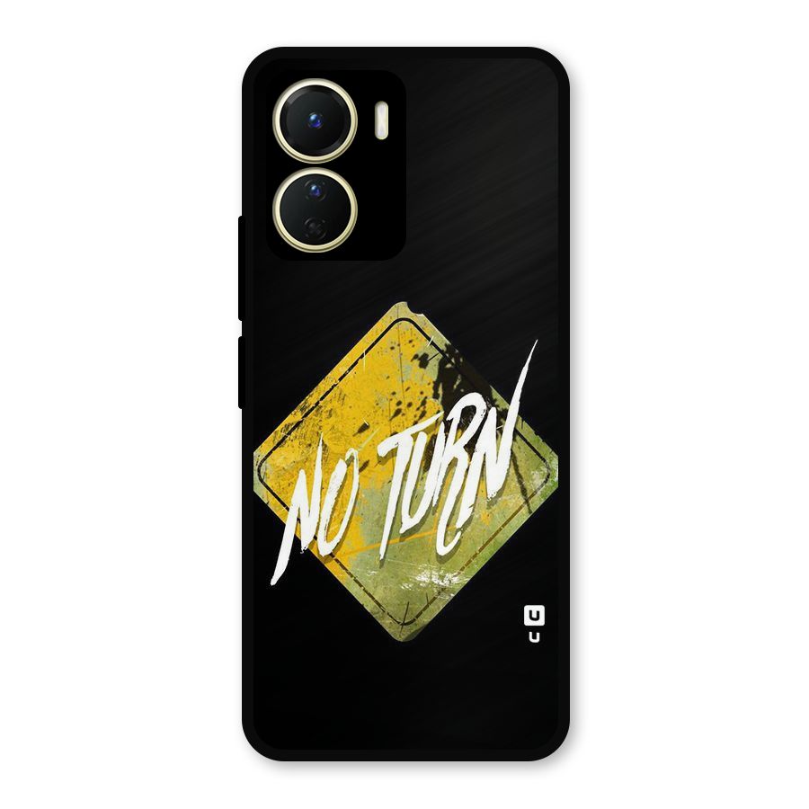 No Turn Metal Back Case for Vivo Y16